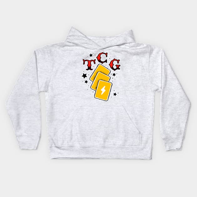 TCG Tattoo Kids Hoodie by east coast meeple